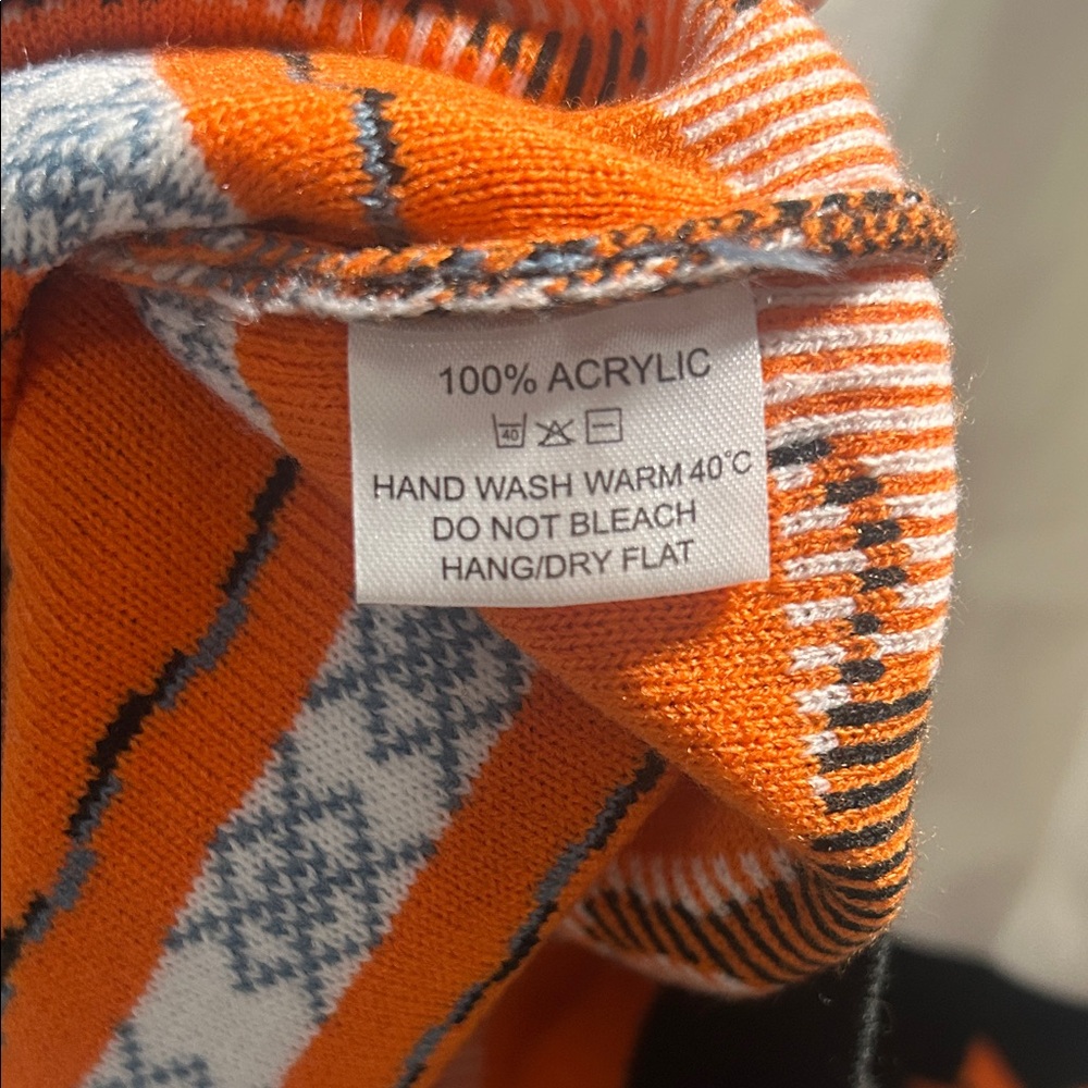 Tito's Black and Orange Crewneck Sweater - Picture 4 of 4